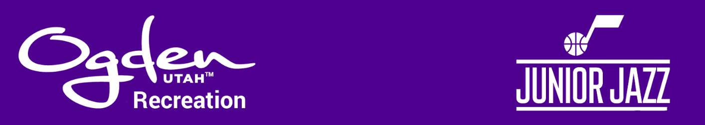 Header Jr. Jazz Basketball Ogden City Utah