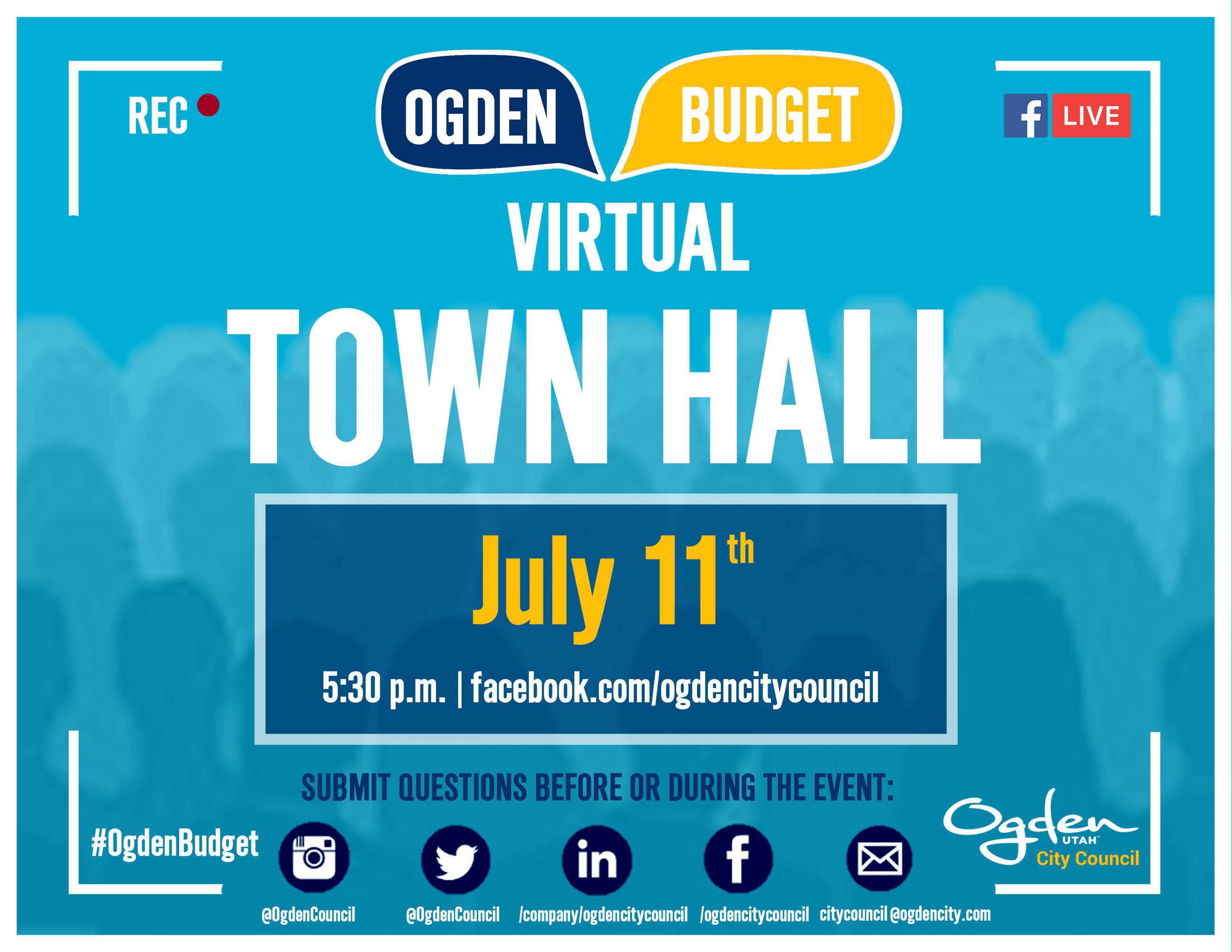 Virtual Town Hall on Budget