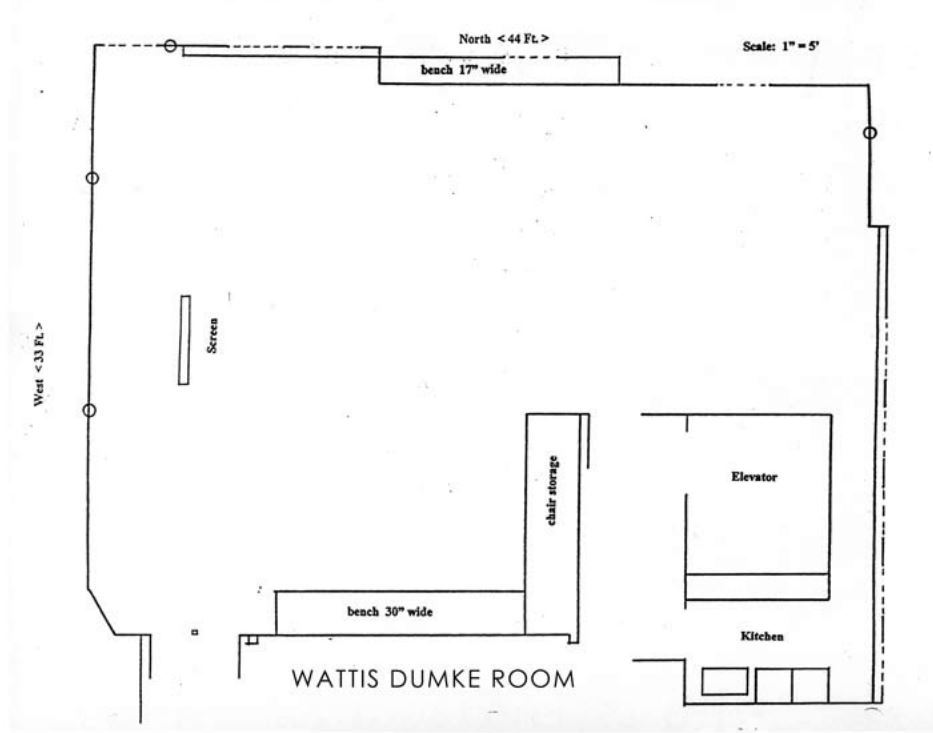 Wattis Dumke Room Floor Plan